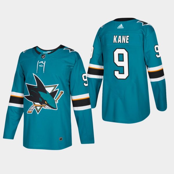 Kinder San Jose Sharks Eishockey Trikot Evander Kane #9 Heim Teal